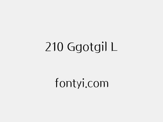 210 Ggotgil L