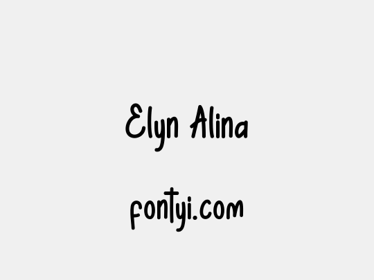 Elyn Alina