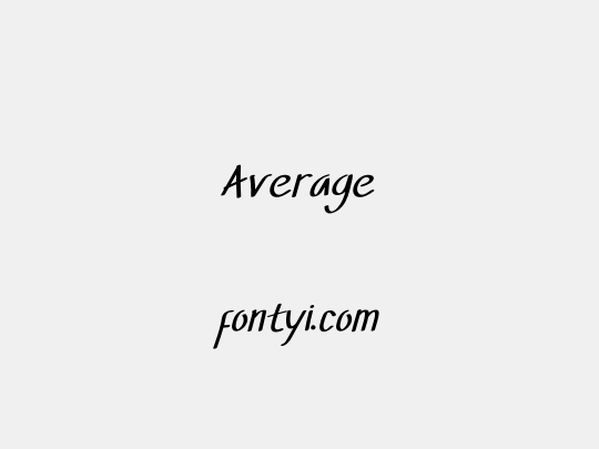Average