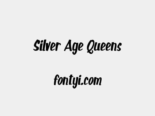 Silver Age Queens