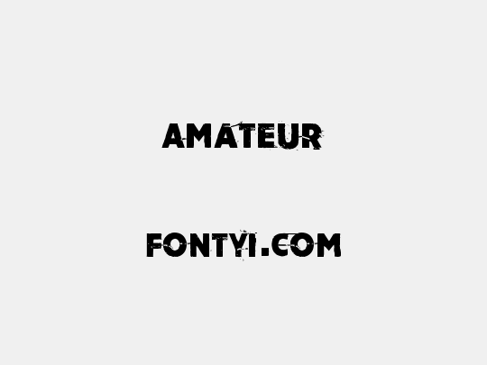 Amateur