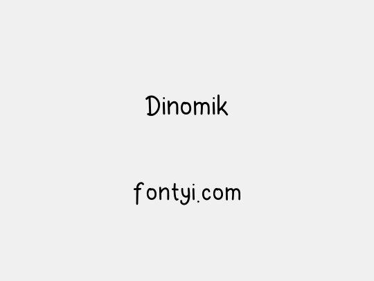 Dinomik