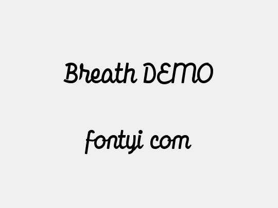 Breath DEMO