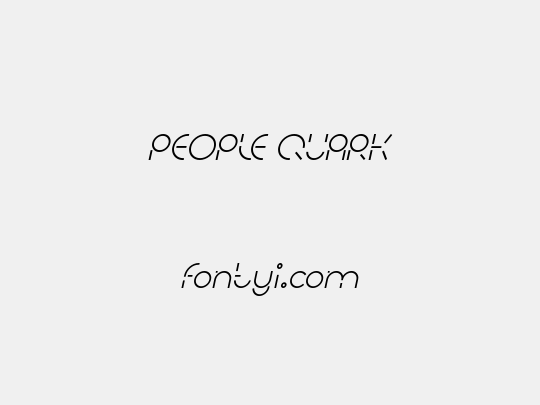 PEOPLE QUARK