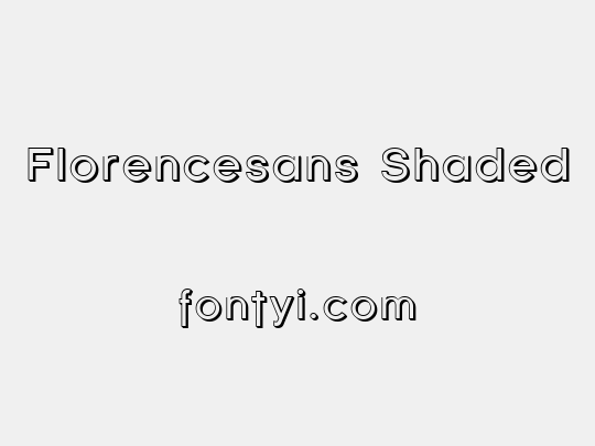 Florencesans Shaded