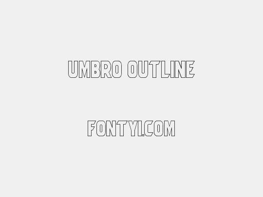 Umbro Outline