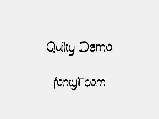 Quilty Demo