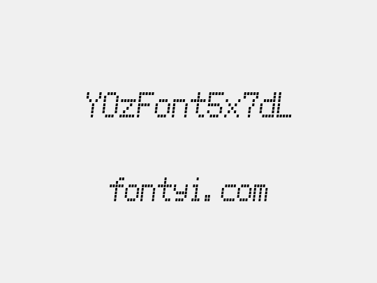 YOzFont5x7dL