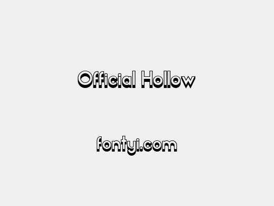 Official Hollow