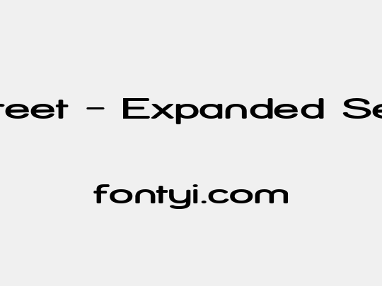Street - Expanded Semi