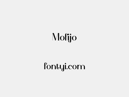 Mofijo