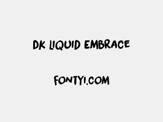 DK Liquid Embrace