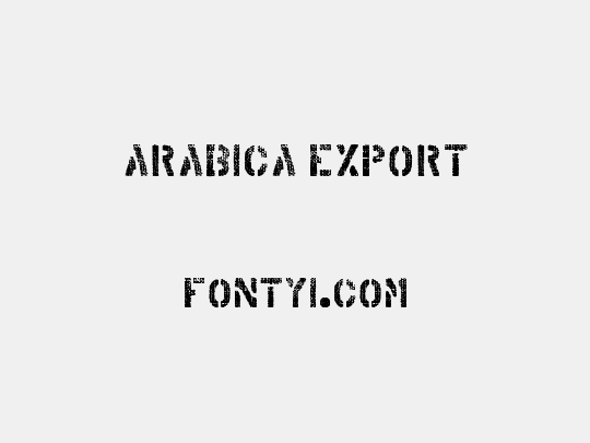 Arabica Export