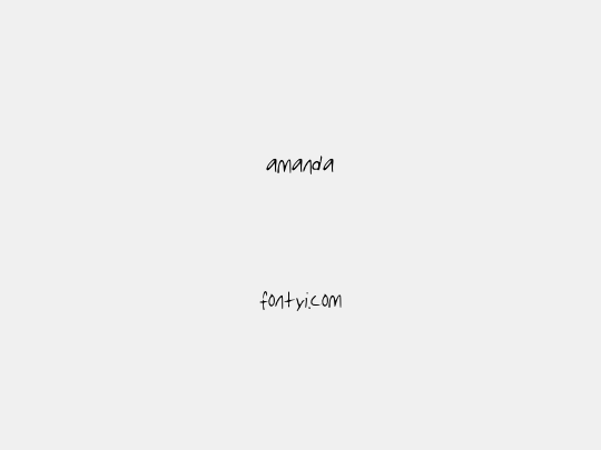 amanda