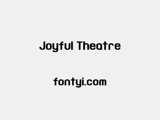 Joyful Theatre