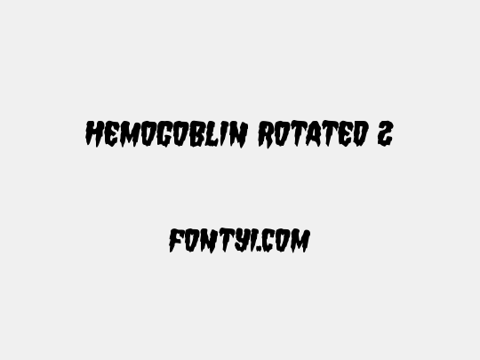 Hemogoblin Rotated 2