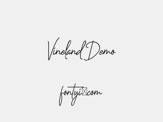 Vineland Demo