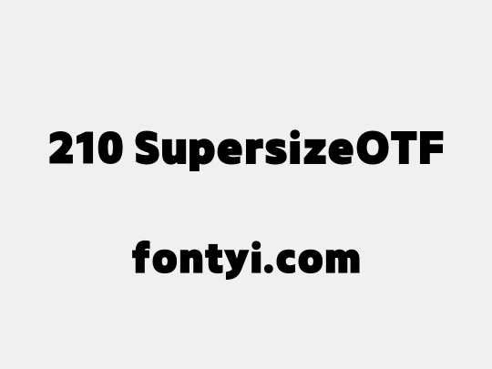210 SupersizeOTF