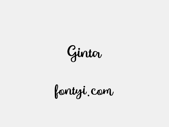 Ginta