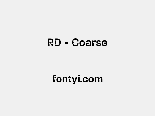 RD - Coarse