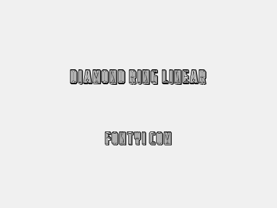Diamond Ring Linear