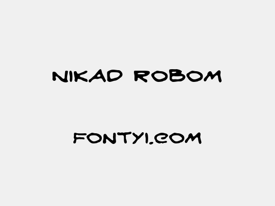 Nikad robom