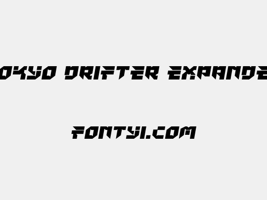 Tokyo Drifter Expanded