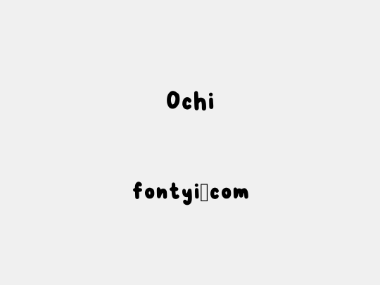 Ochi