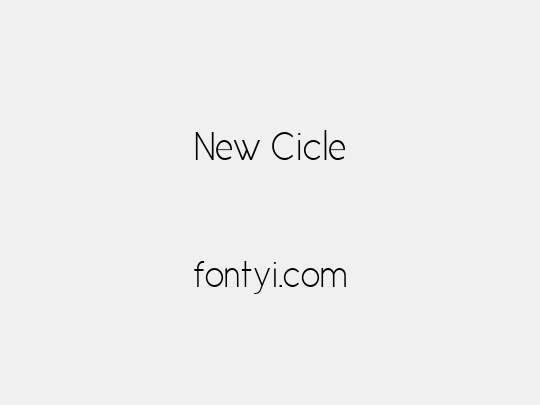 New Cicle