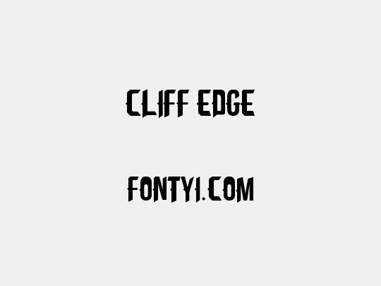 Cliff Edge