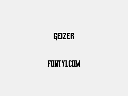 Geizer