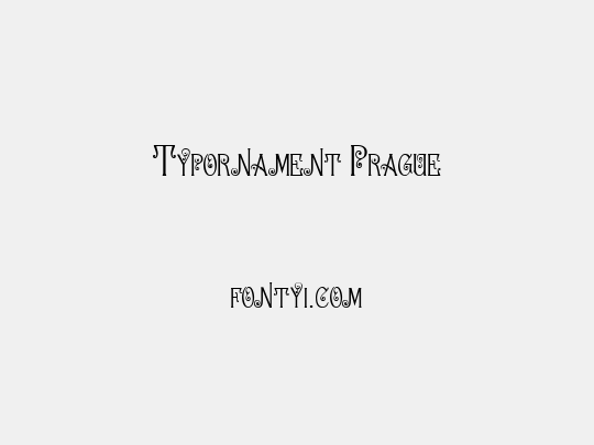 Typornament Prague