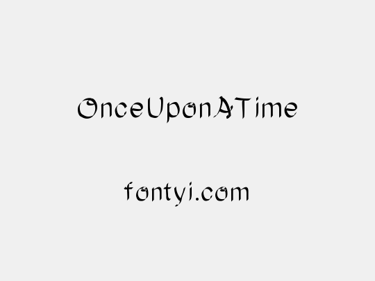 OnceUponATime