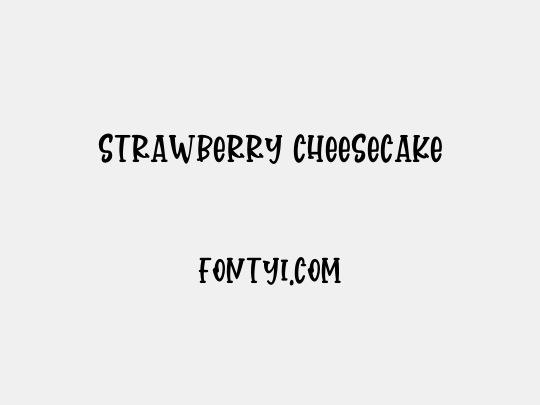 strawberry cheesecake