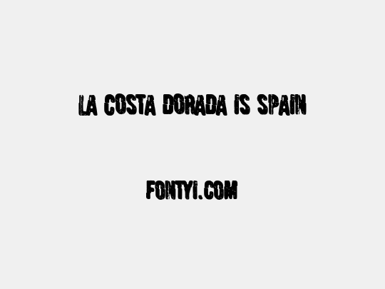 La Costa Dorada is Spain