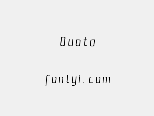 Quota