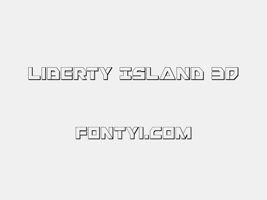 Liberty Island 3D