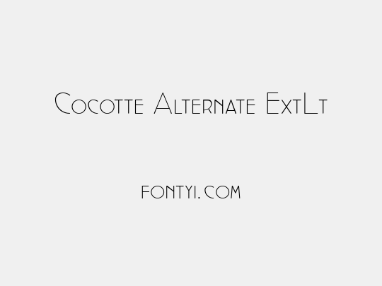 Cocotte Alternate ExtLt