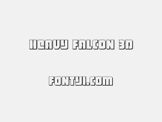 Heavy Falcon 3D