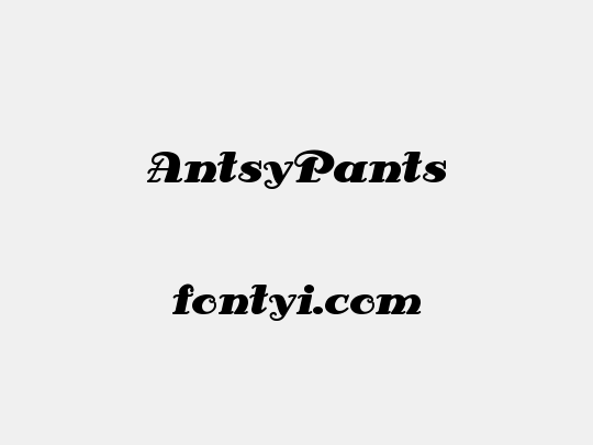 AntsyPants