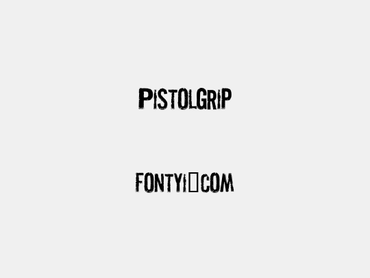 Pistolgrip
