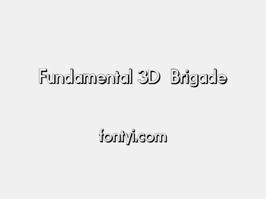 Fundamental 3D  Brigade