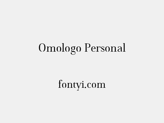Omologo Personal