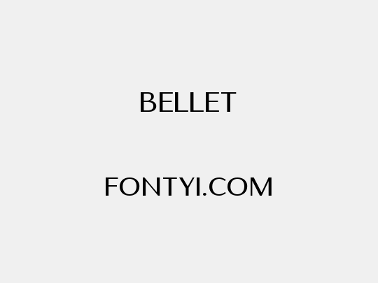 Bellet