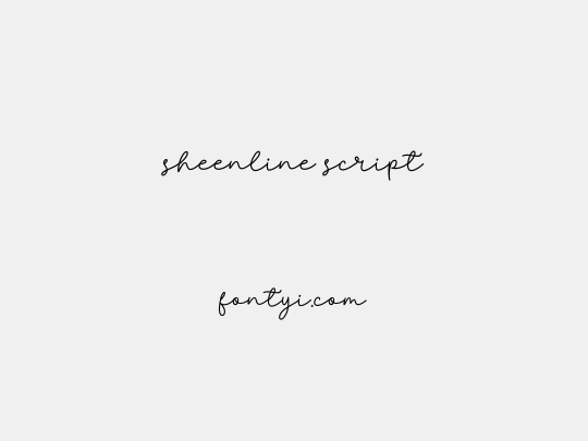 sheenline script