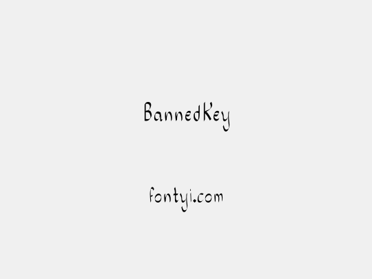 BannedKey