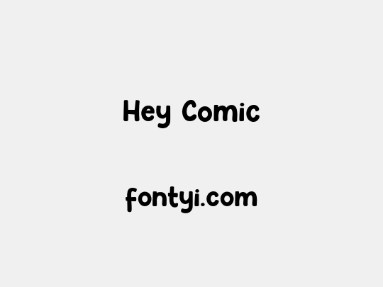 Hey Comic