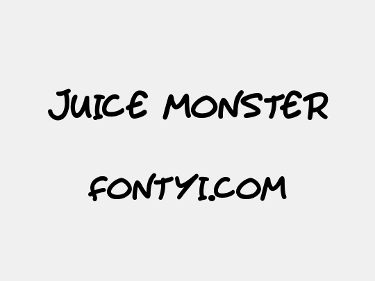 Juice Monster