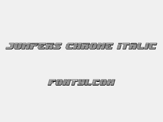 Jumpers Chrome Italic