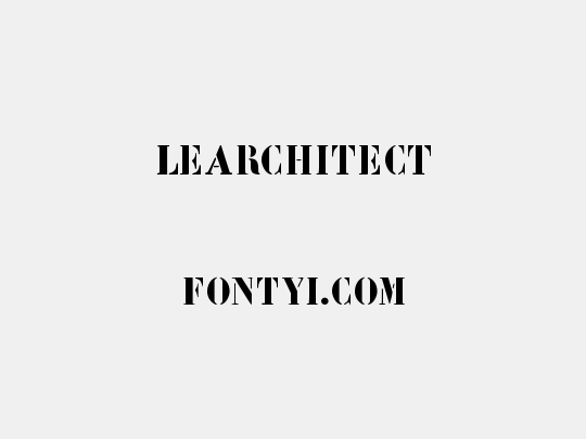 LeArchitect